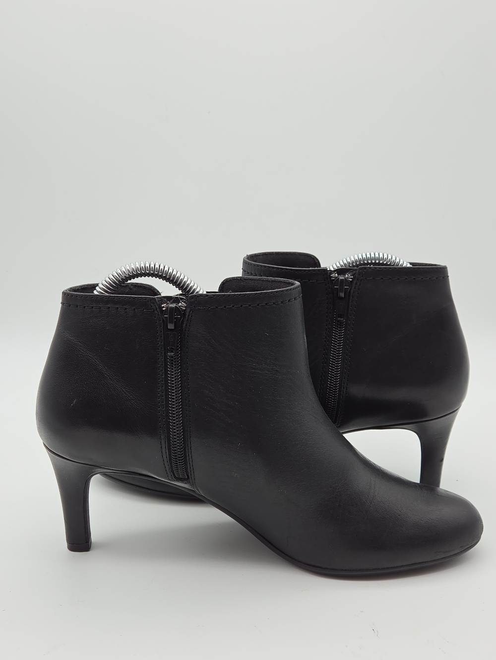 Clarks Dancer Sky Ankle Boots Black Size 9 - Picture 5 of 8